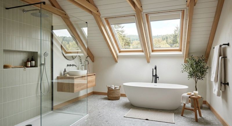 Attic Bathroom Remodeling in Jefferson County, CO
